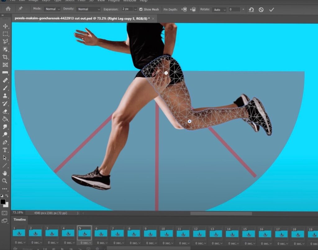 Control points in a drawing in Illustrator